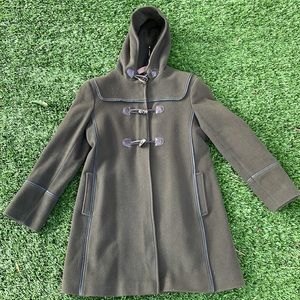 Vintage Via Spiga Cashmere and Wool toggle coat